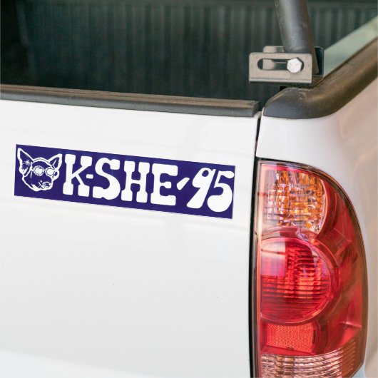 KSHE-95 Bumper Sticker Autoaufkleber (Auf Lkw)