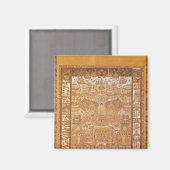 Kshitigarbha, Richter der Hölle, aus Dunhuang Magnet (Vorderseite/Rückseite)