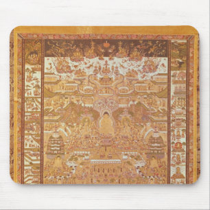 Kshitigarbha, Richter der Hölle, von Dunhuang Mousepad