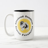 KSRF Logo 15 Unze-Tasse Zweifarbige Tasse (Links)