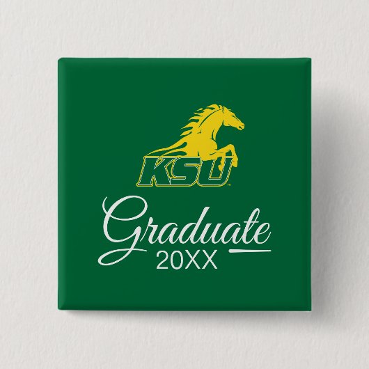KSU Kentucky Staat University Graduate Button (Vorderseite)