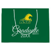 KSU Kentucky Staat University Graduate Große Geschenktüte (Vorderseite)