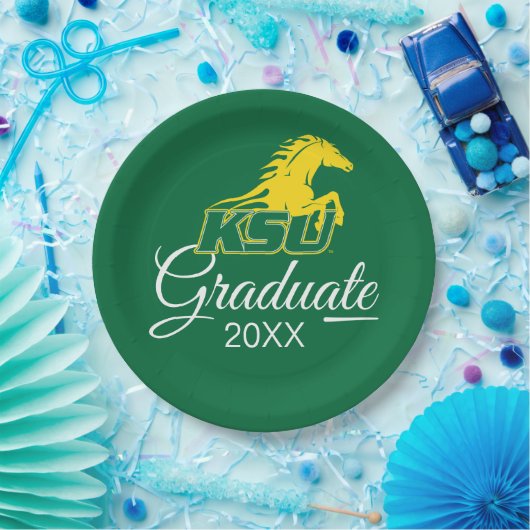 KSU Kentucky Staat University Graduate Pappteller (Party)