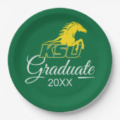 KSU Kentucky Staat University Graduate Pappteller (Vorderseite)