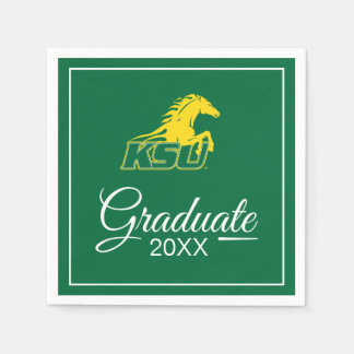 KSU Kentucky Staat University Graduate Serviette