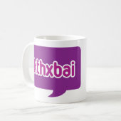 kthxbai Tasse weißen Kaffees (Vorderseite Links)