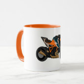 KTM 1290 SuperDuke simple style Tasse (Vorderseite Links)