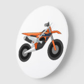 KTM 450 SX-F simple style Große Wanduhr (Winkel)