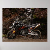 KTM 950 Supermoto Poster (Vorne)