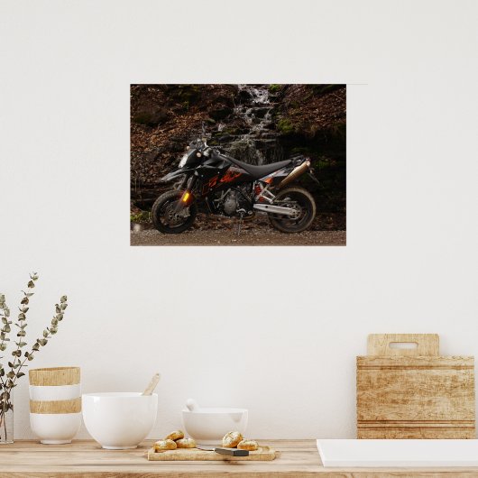 KTM 950 Supermoto Poster (Küche)