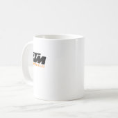Ktm-Logo-Aufkleber2 Kaffeetasse (Vorderseite Links)