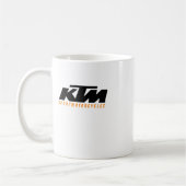Ktm-Logo-Aufkleber2 Kaffeetasse (Links)