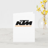 Ktm-Logo-Aufkleber2 Karte (Gelbe Blume)