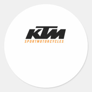 Ktm-Logo-Aufkleber2 Runder Aufkleber