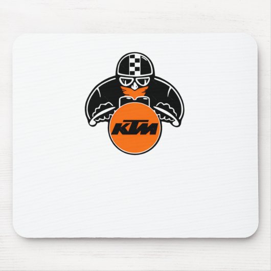 Ktm-Logo-Aufkleber4 Mousepad (Vorne)