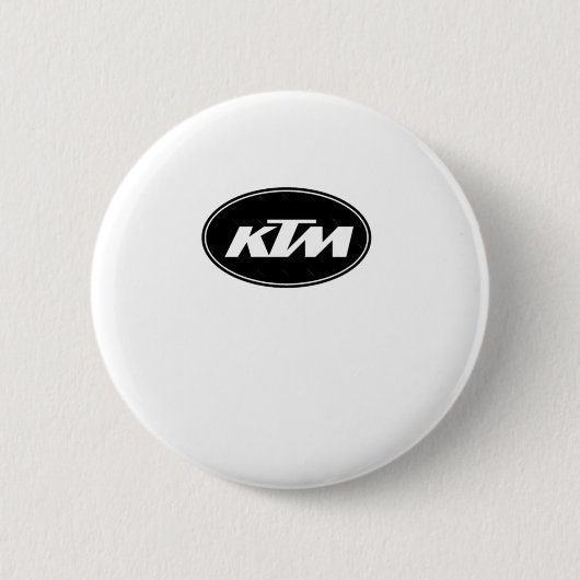 Ktm Logo Aufkleber Button (Vorderseite)