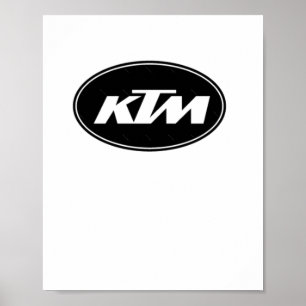 Ktm-Logo-Aufkleber Poster