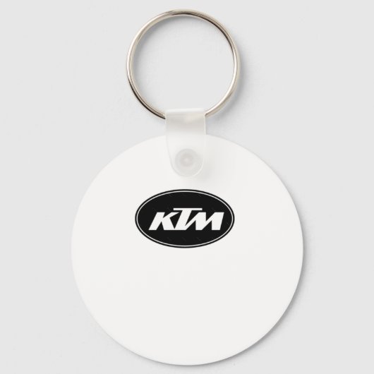Ktm-Logo-Aufkleber Schlüsselanhänger (Vorderseite)