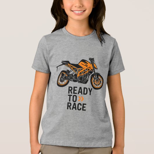 KTM Ready to Race Tee – Fuel the Ride, Own the Rd (Vorderseite)