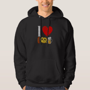 Ktoberfest Ich Liebe Beer Retro Deutsch Bayerische Hoodie