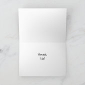 Ktty cat Liebe Karte (Innenseite)