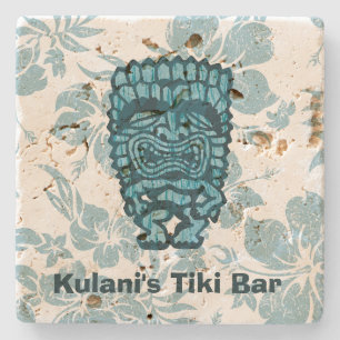 Ku-Tiki Hawaiian Customizable Tiki Bar Untersetzer