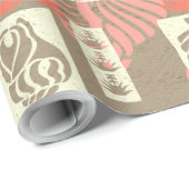 Kua Bay Hawaiianische Muscheln Geschenkpapier (Rolleneckpunkt)