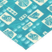 Kua Bay Hawaiianische Muscheln Tischdecke (Schrägansicht)