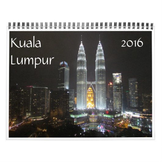 Kuala Lumpur 2016 Kalender (Titelbild)