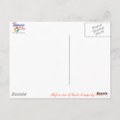 Kuala Lumpur City Skyline Postkarte (Rückseite)