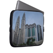 Kuala Lumpur Doppeltopwers Laptophülse Laptopschutzhülle (Vorne Rechts)