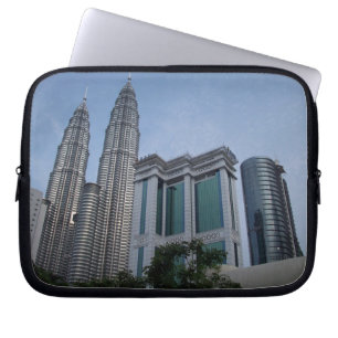 Kuala Lumpur Doppeltopwers Laptophülse Laptopschutzhülle