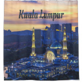 Kuala Lumpur Duschvorhang (Vorderseite)