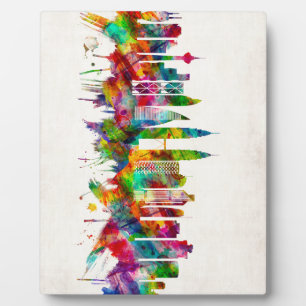 Kuala Lumpur Fotoplatte