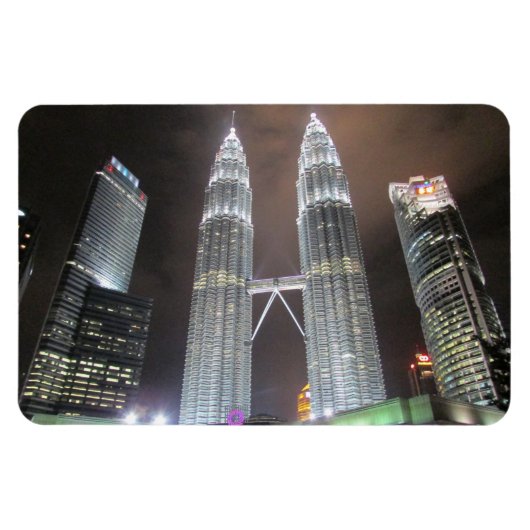 Kuala Lumpur Hochzeit Magnet (Horizontal)