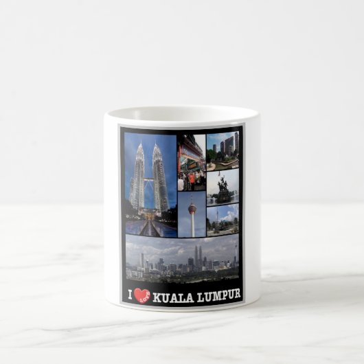 Kuala Lumpur - I Liebe - Malaysia - Kaffeetasse (Mittel)