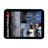 Kuala Lumpur - I Liebe - Malaysia - Magnet (Horizontal)