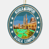 Kuala Lumpur Keramik Ornament (Links)