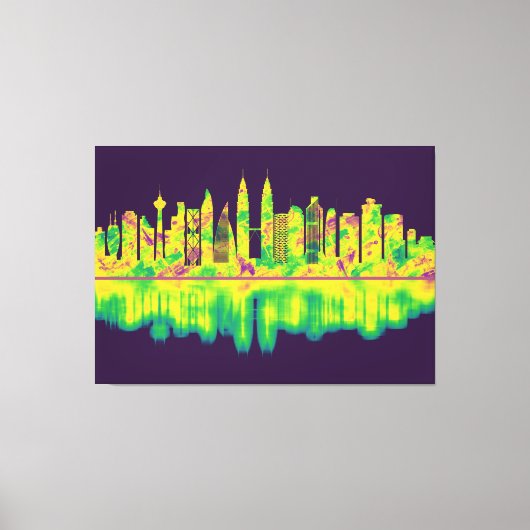 Kuala Lumpur Leinwanddruck (Vorderseite)