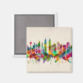 Kuala Lumpur Magnet (Vorderseite/Rückseite)