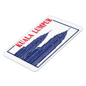 Kuala Lumpur Magnet (Linke Seite)