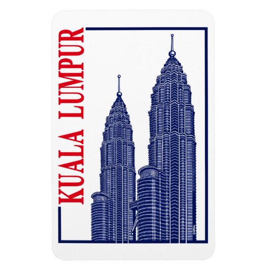 Kuala Lumpur Magnet (Vertikal)
