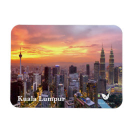 Kuala Lumpur - Magnet von Velvet Escape