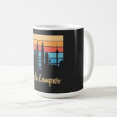 Kuala Lumpur Malaysia Kaffeetasse (VorderseiteRechts)