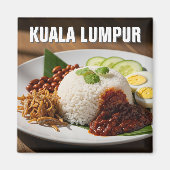 Kuala Lumpur Malaysia Magnet (Vorne)