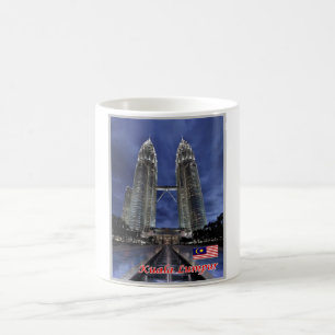 Kuala Lumpur - Malaysia - Petronas Twin Towers - Kaffeetasse