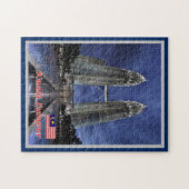 Kuala Lumpur - Malaysia - Petronas Zwillingstürme Puzzle (Horizontal)