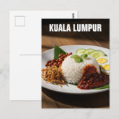 Kuala Lumpur Malaysia Postkarte (Vorne/Hinten)