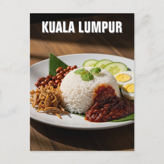 Kuala Lumpur Malaysia Postkarte (Vorderseite)