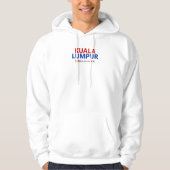 Kuala Lumpur Malaysia Reisen Hoodie (Vorderseite)